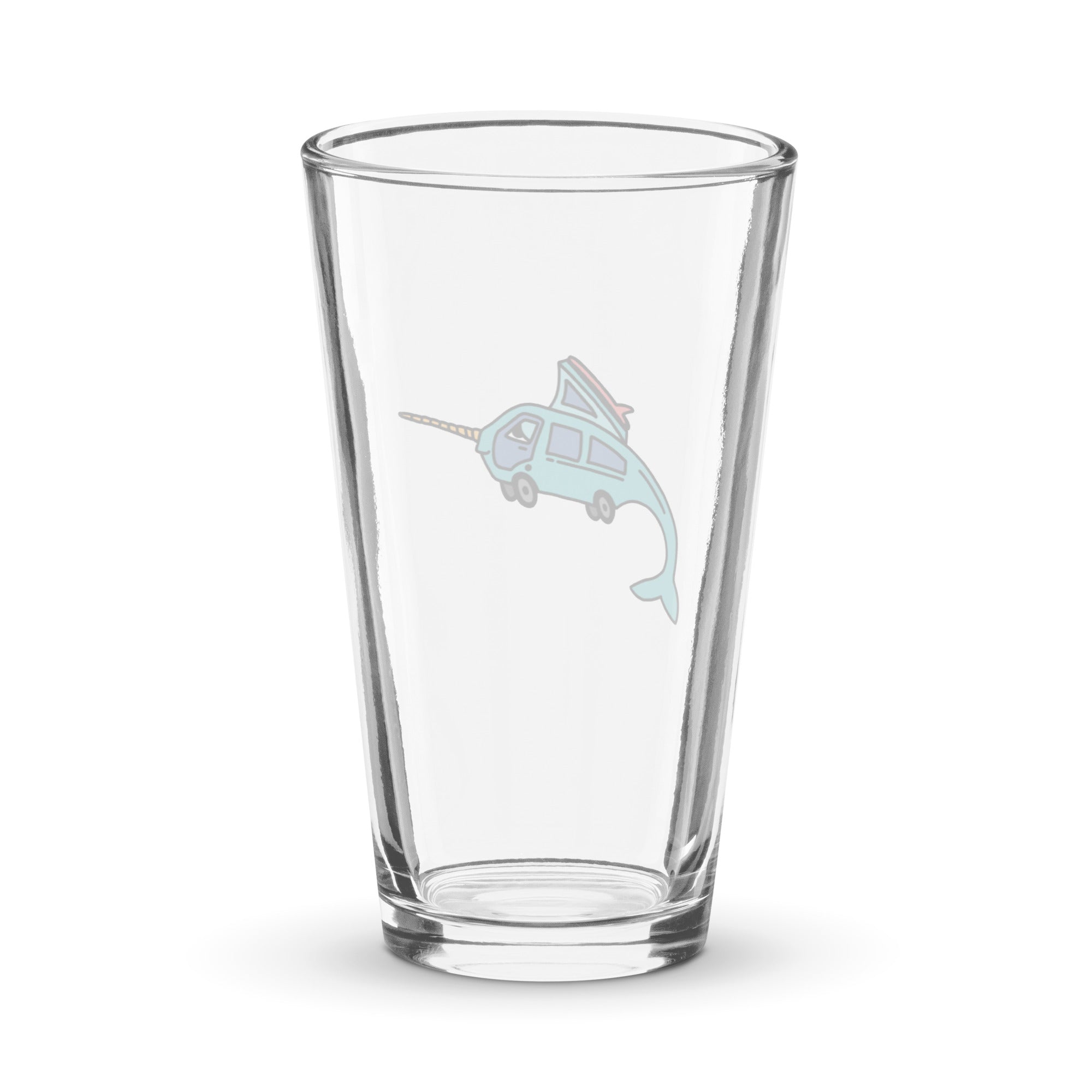 Narwhal Ned Shaker Pint Glass - OVERLANDERS Outfitter