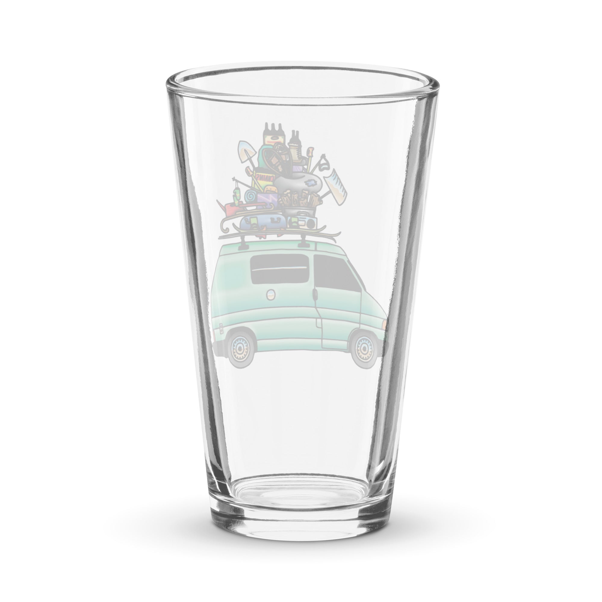 RAD Eurovan Shaker Pint Glass - OVERLANDERS Outfitter