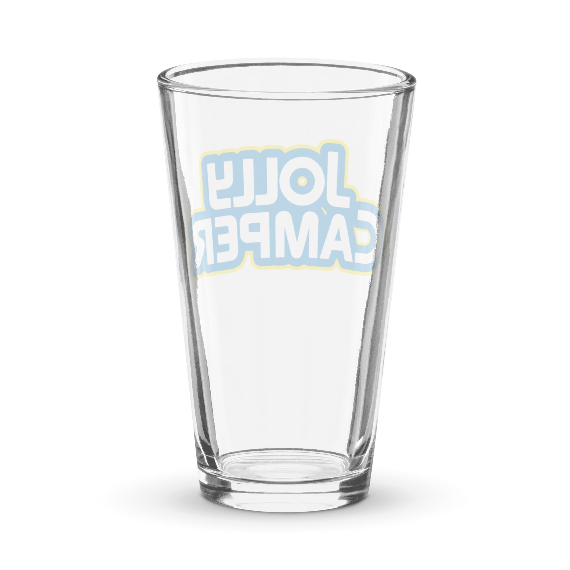 Jolly Camper Shaker Pint Glass - OVERLANDERS Outfitter