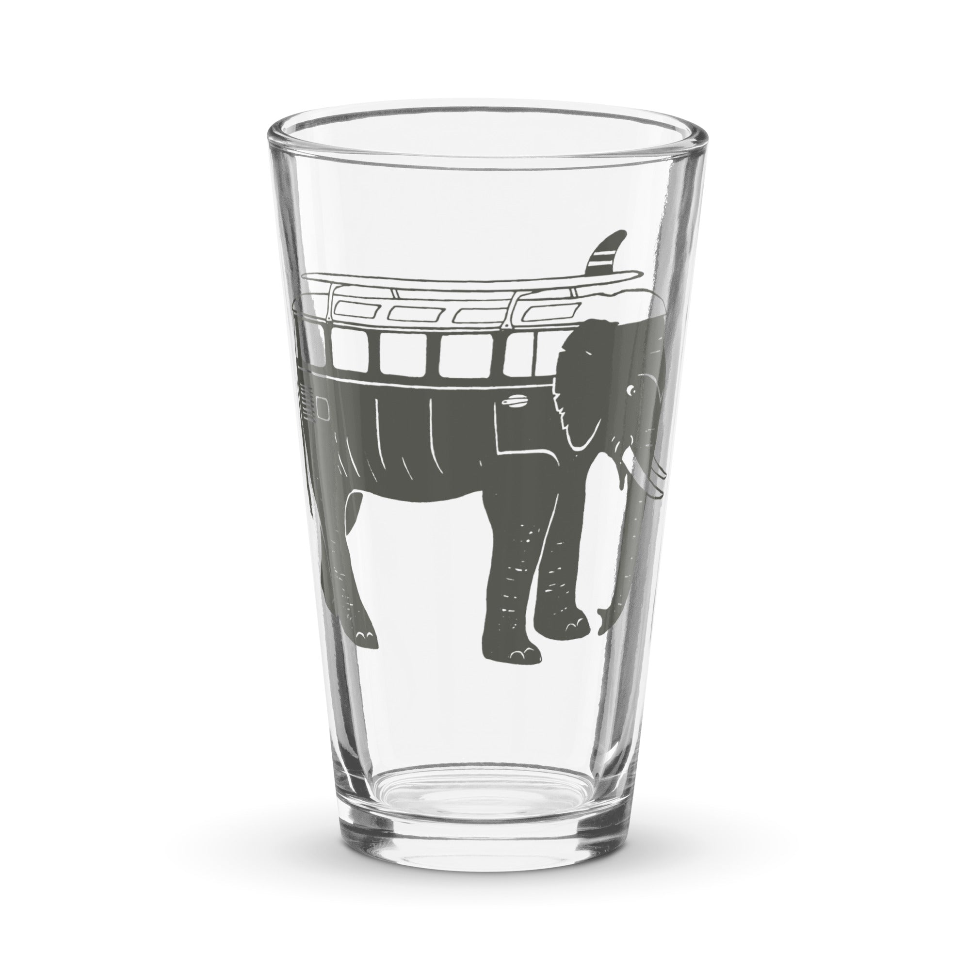 Easy Ride Elephant Shaker Pint Glass - OVERLANDERS Outfitter
