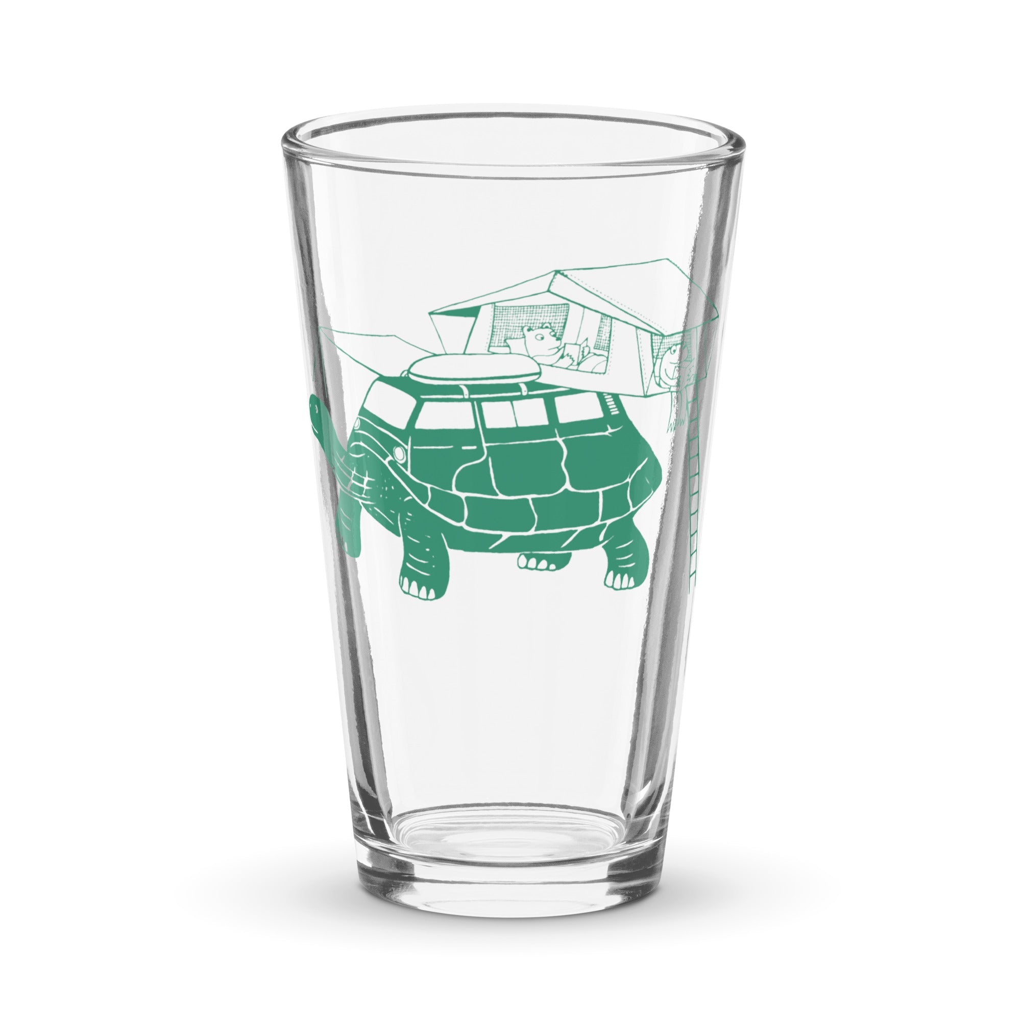 Tin-Top Turtle Shaker Pint Glass - OVERLANDERS Outfitter