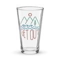 Get Out Shaker Pint Glass - OVERLANDERS Outfitter