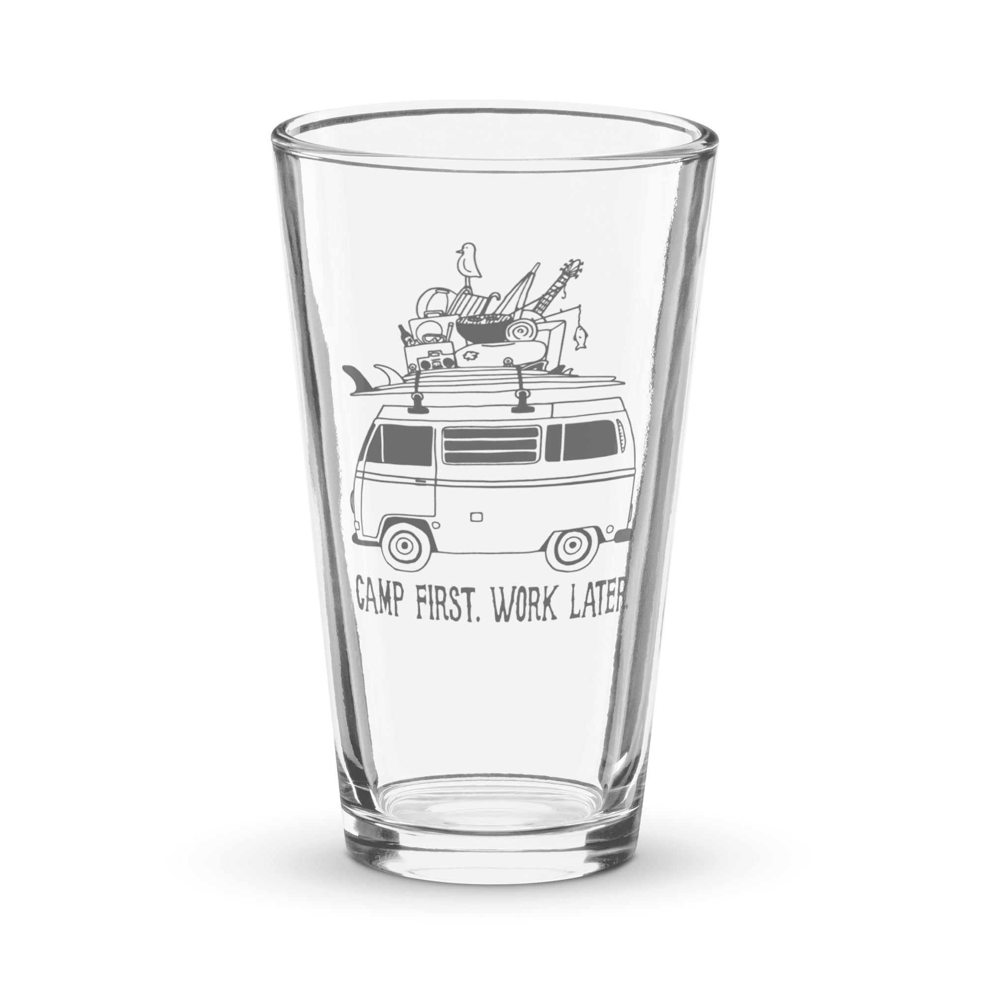 RAD Bus Shaker Pint Glass - OVERLANDERS Outfitter