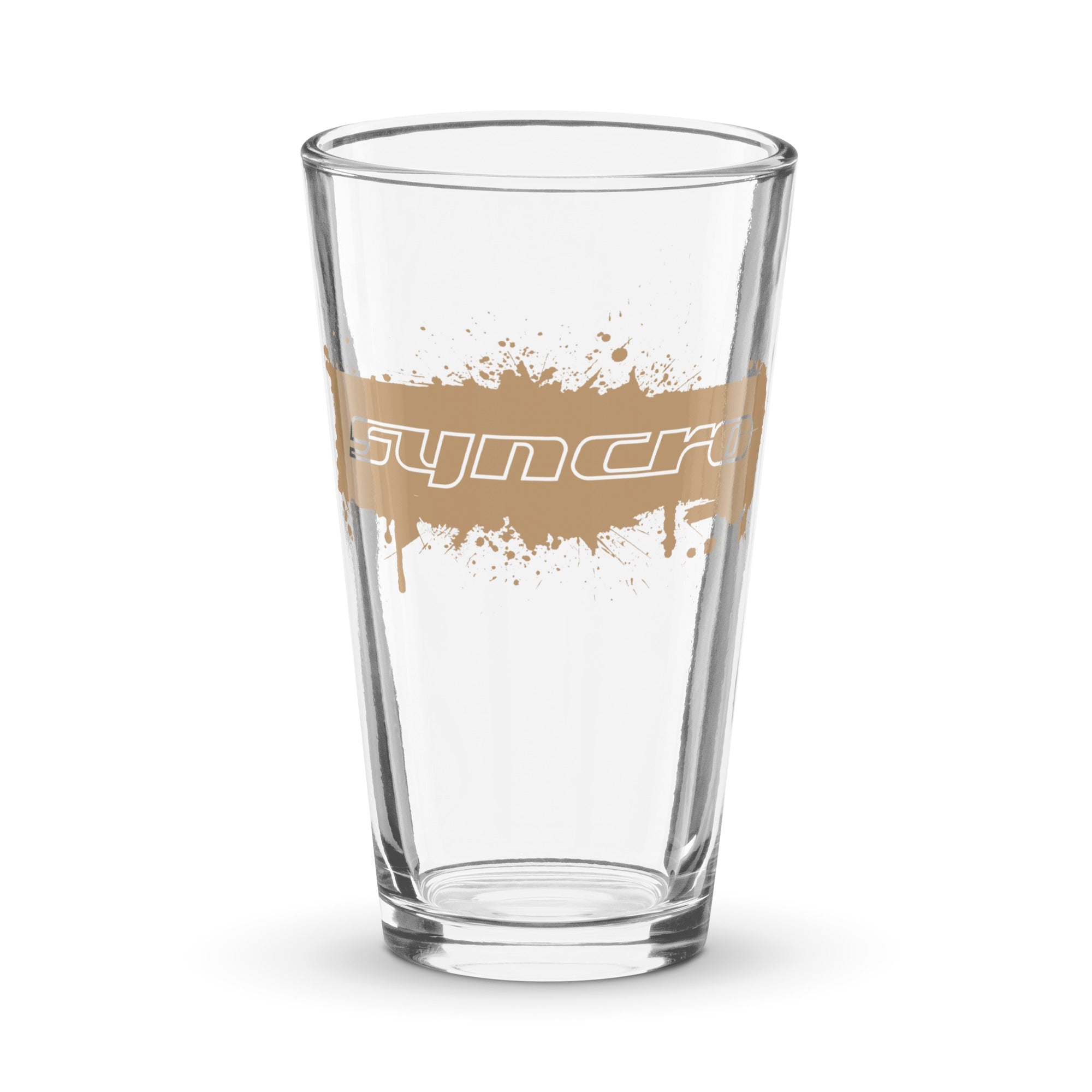 Syncro Splatter Shaker Pint Glass - OVERLANDERS Outfitter