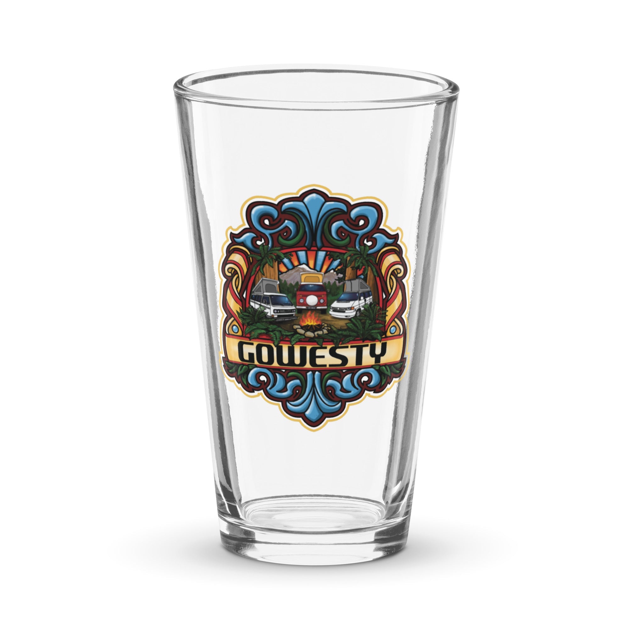 Westylife Campfire Shaker Pint Glass - OVERLANDERS Outfitter