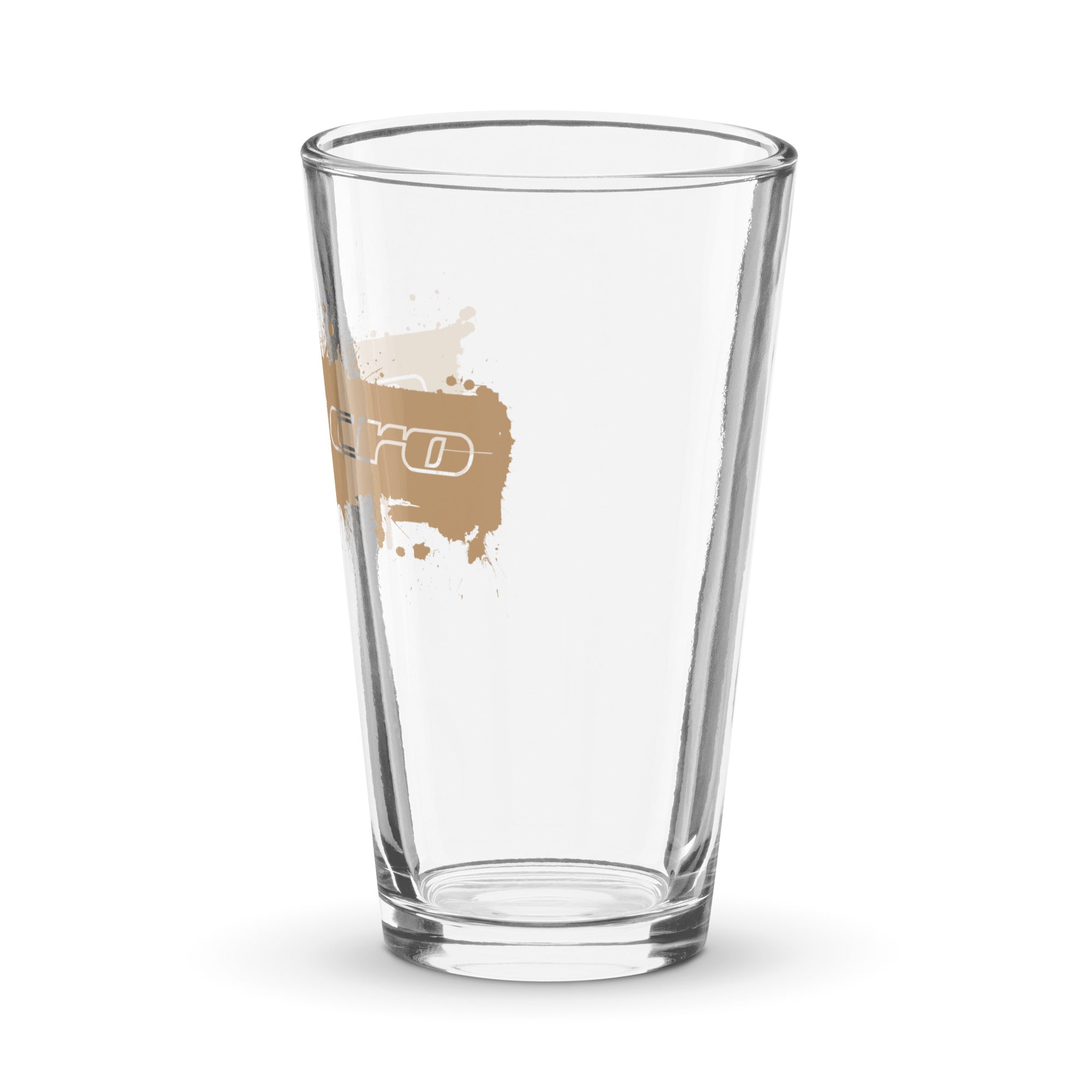 Syncro Splatter Shaker Pint Glass - OVERLANDERS Outfitter