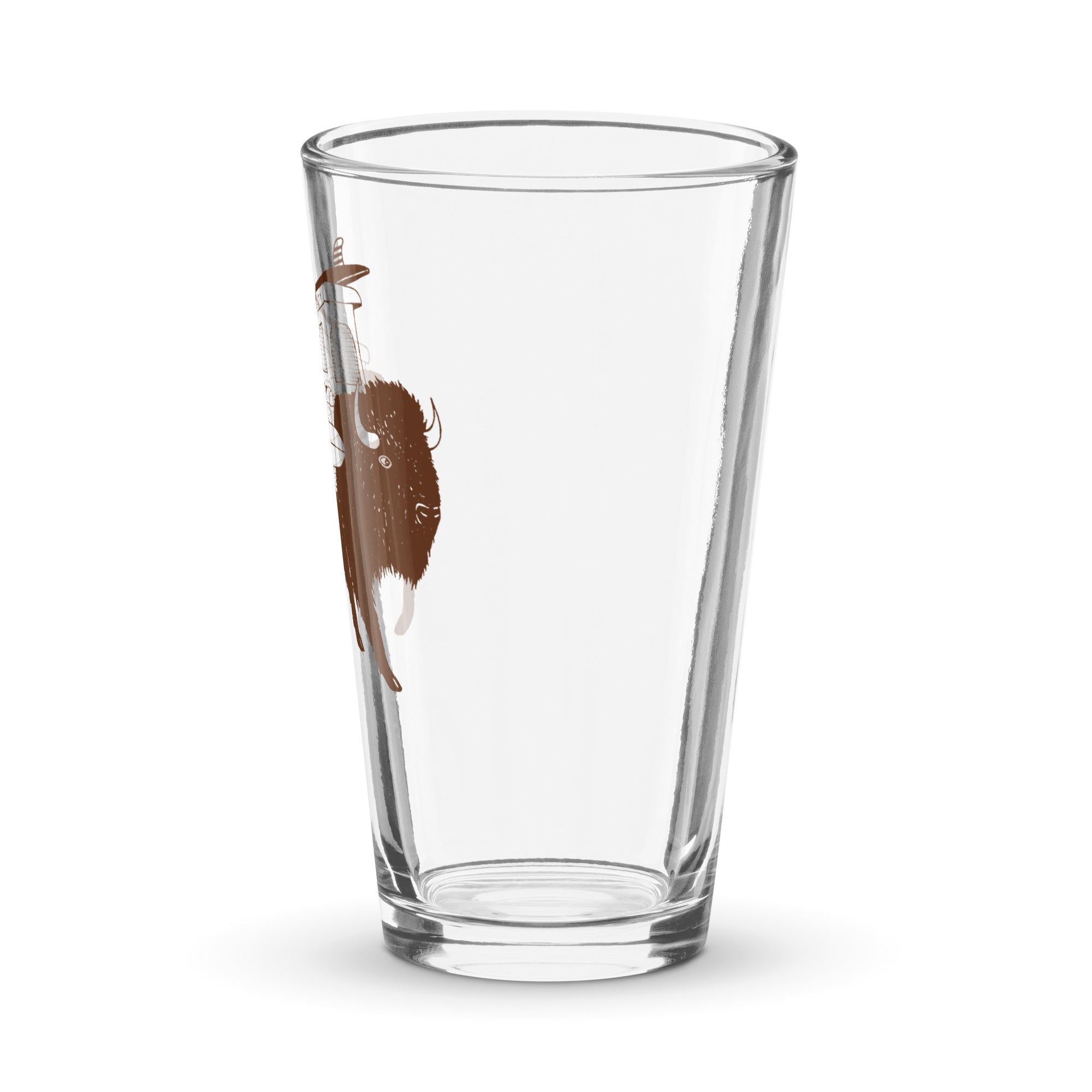 Buffalo Roam Shaker Pint Glass - OVERLANDERS Outfitter