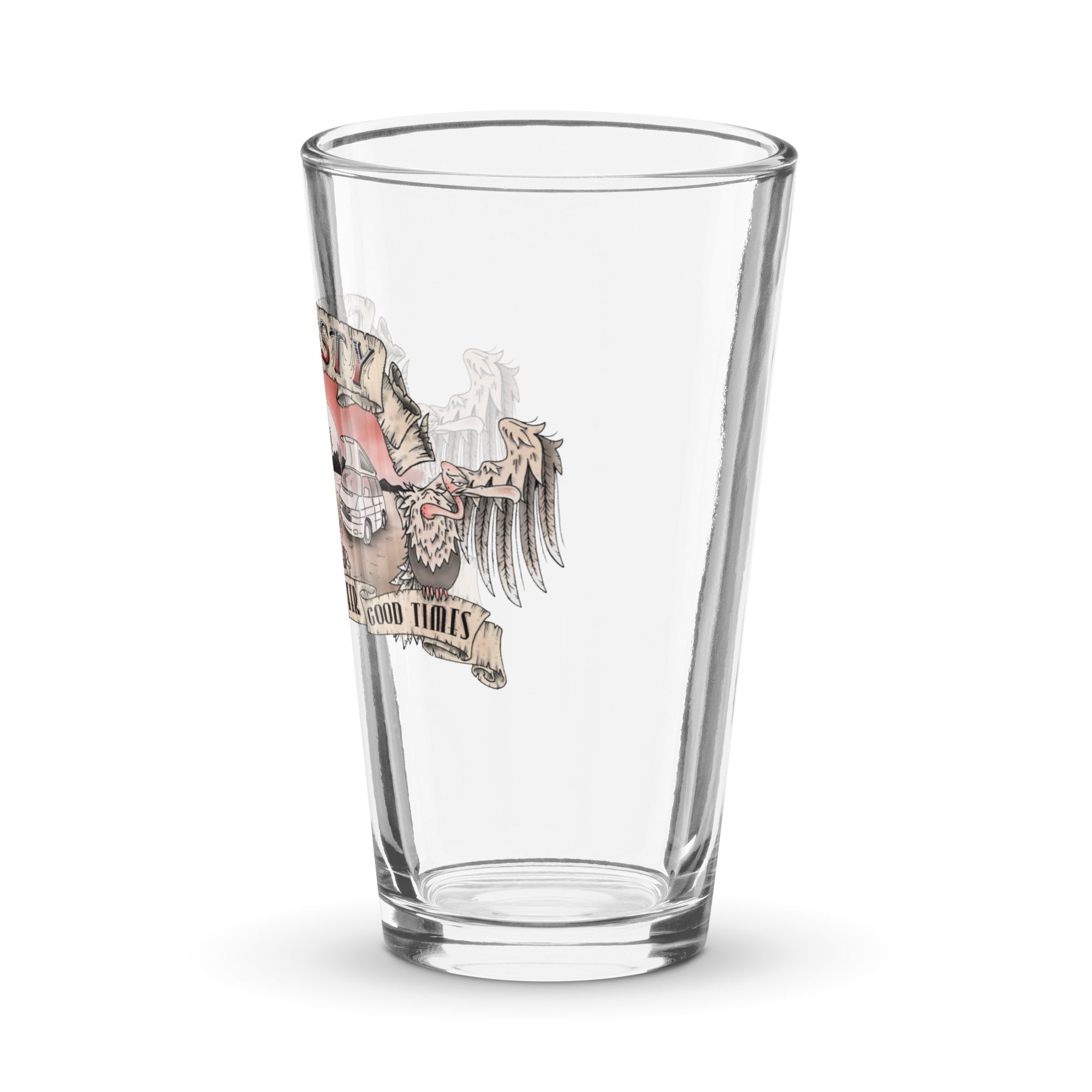 Desert Vulture Shaker Pint Glass - OVERLANDERS Outfitter