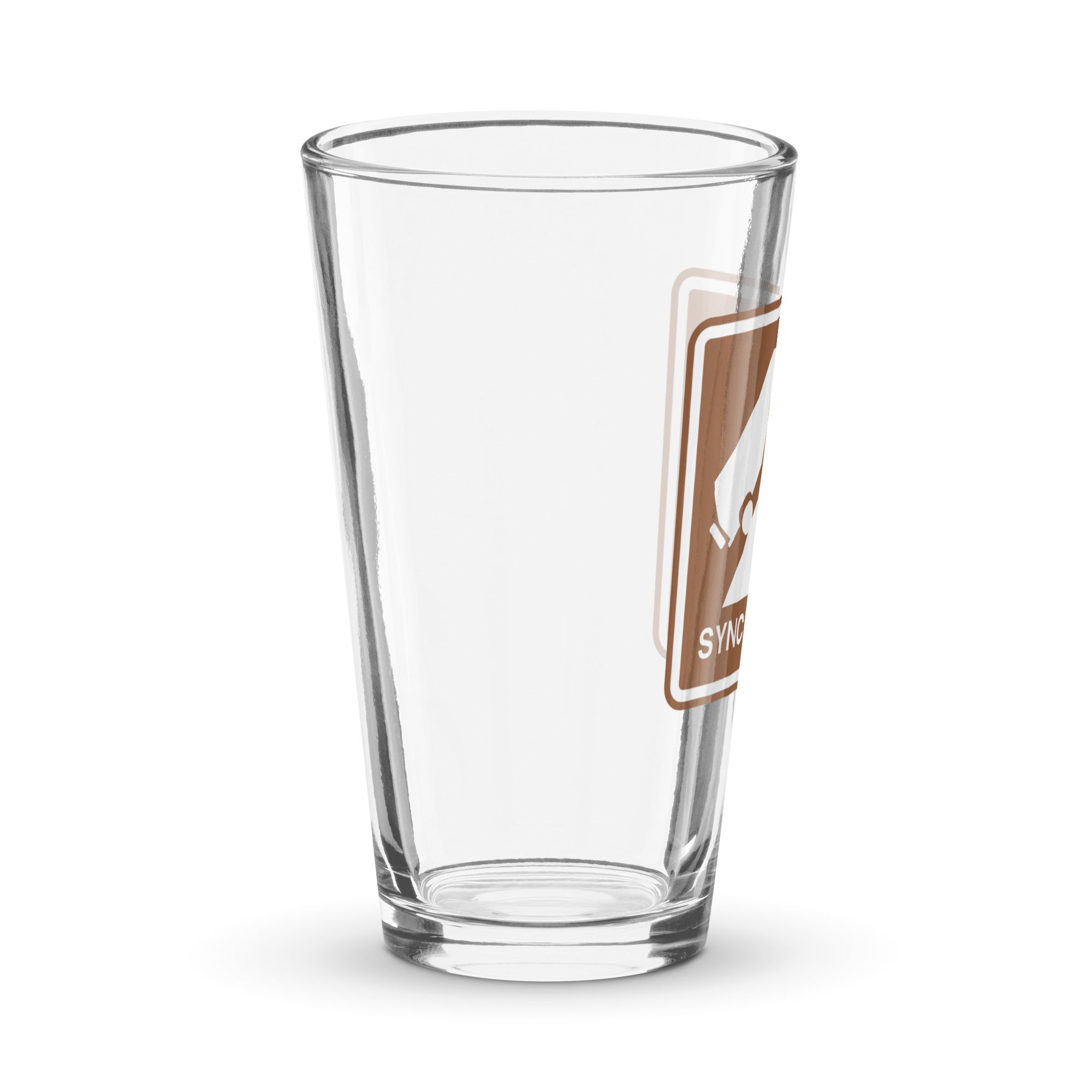 Syncro Only Shaker Pint Glass - OVERLANDERS Outfitter