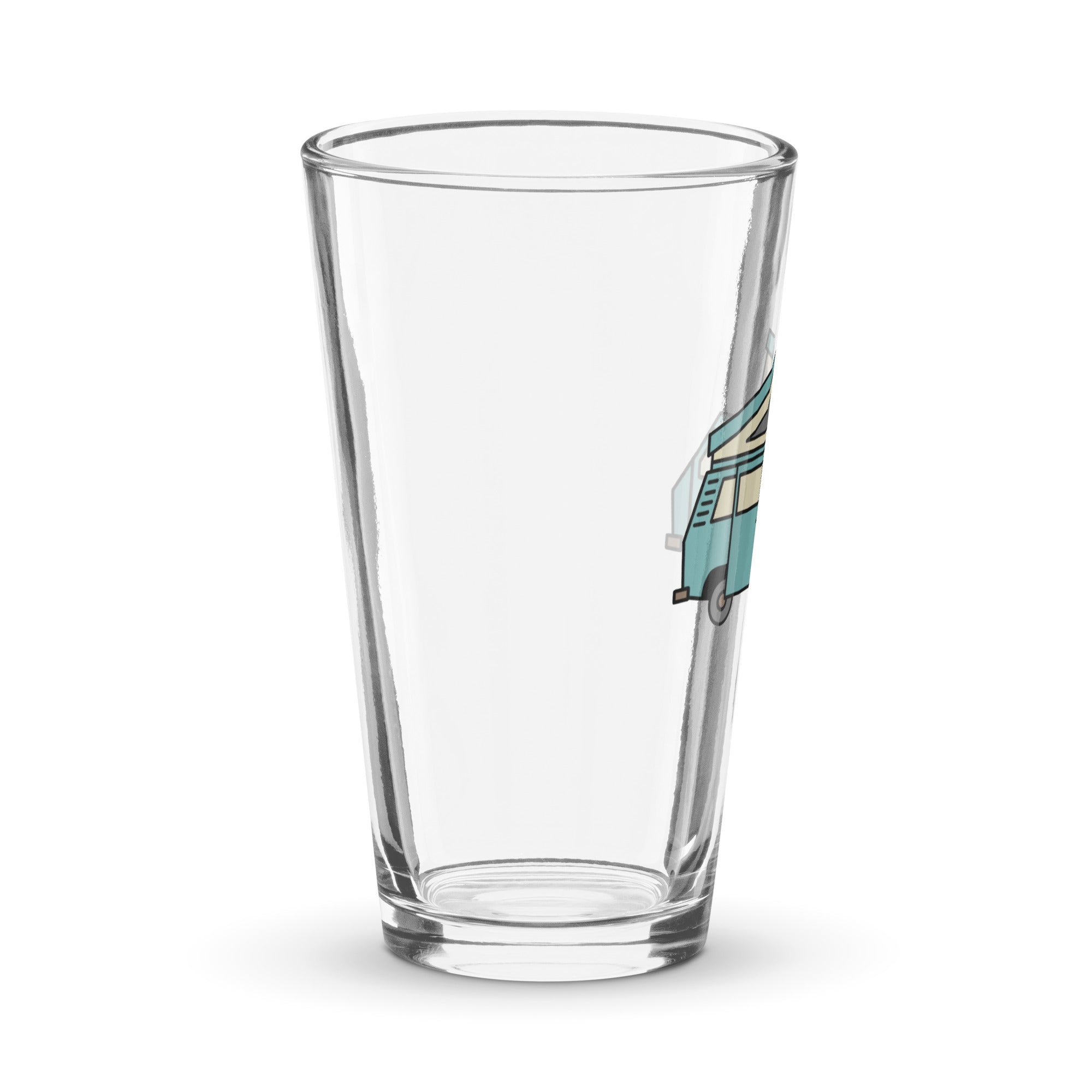 Dog in Van Shaker Pint Glass - OVERLANDERS Outfitter