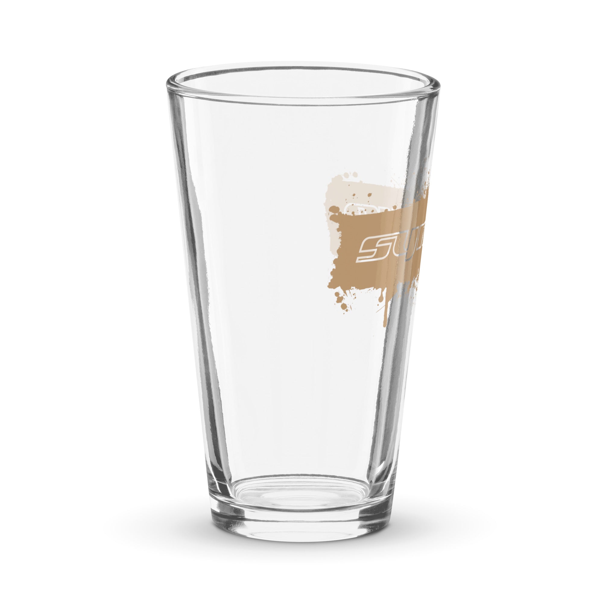 Syncro Splatter Shaker Pint Glass - OVERLANDERS Outfitter