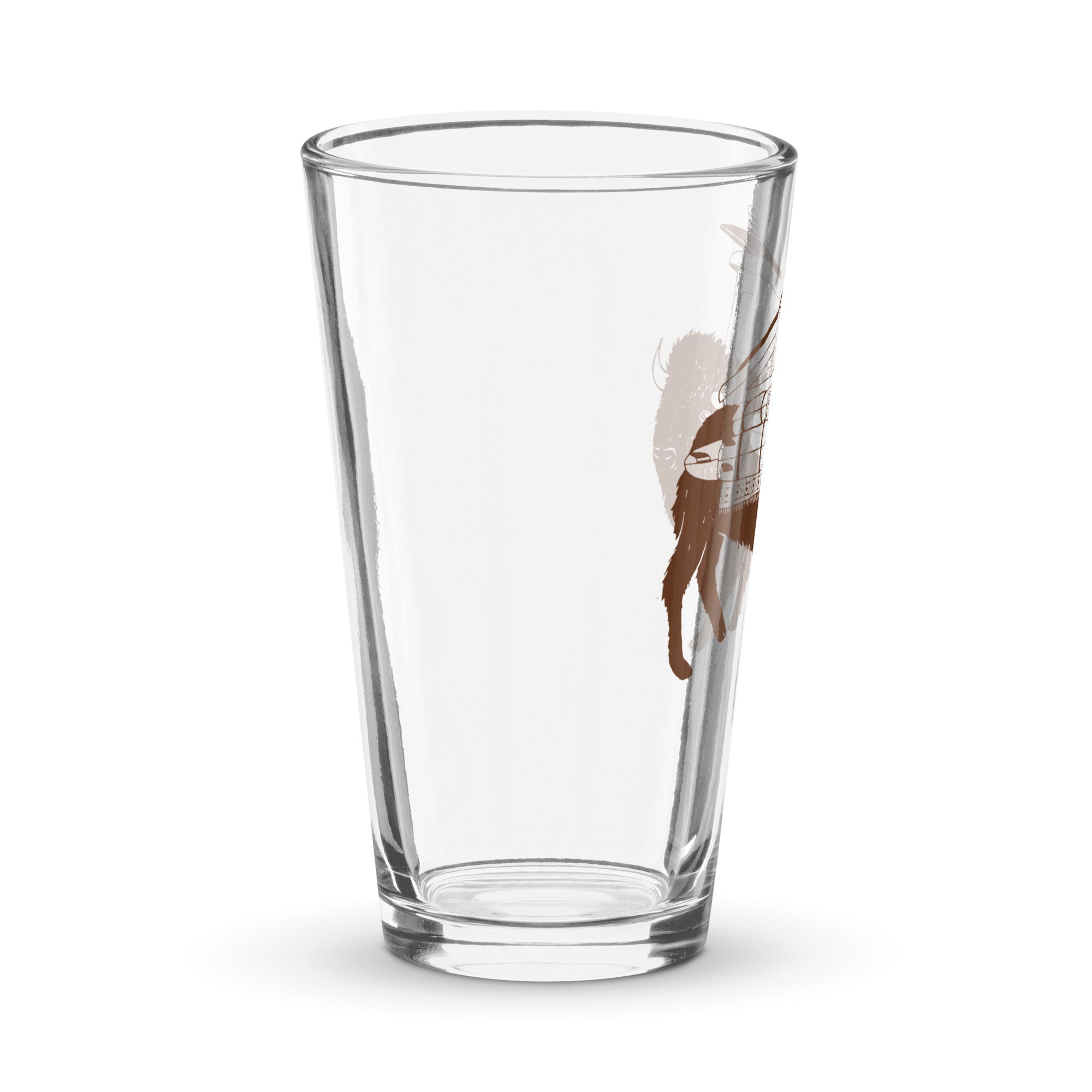 Buffalo Roam Shaker Pint Glass - OVERLANDERS Outfitter