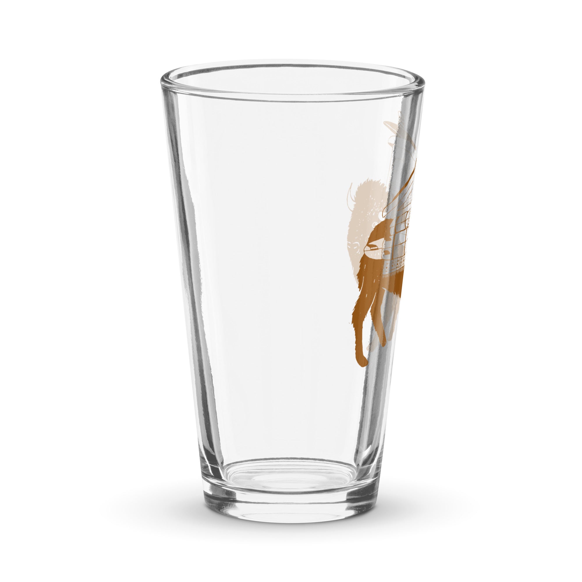 Buffalo Roam Shaker Pint Glass - OVERLANDERS Outfitter