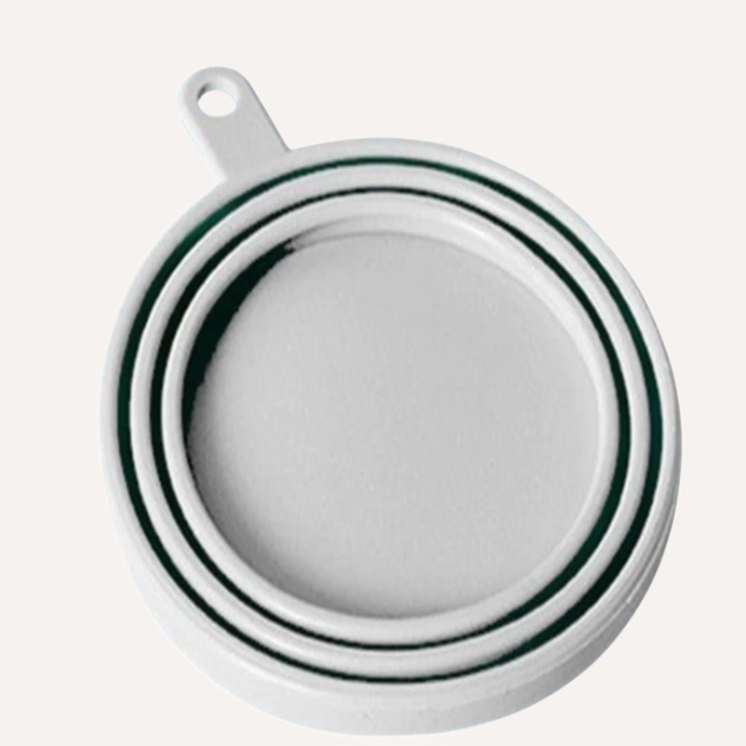 Tilley + Me Pet Food Saver Lid with Spoon - BPA-Free Silicone, Keeps Food Fresh - OVERLANDERS Outfitter