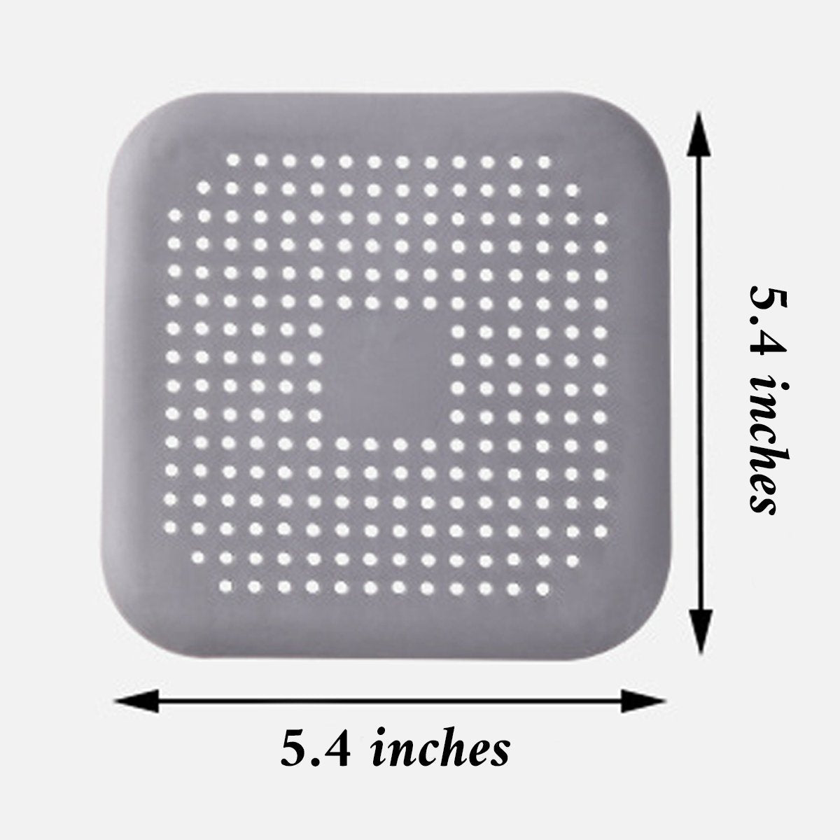 Silicone Drain Hair Catcher – Square Sink Strainer with Suction - OVERLANDERS Outfitter