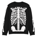 Skeleton Squad Knit Crew Neck Sweater