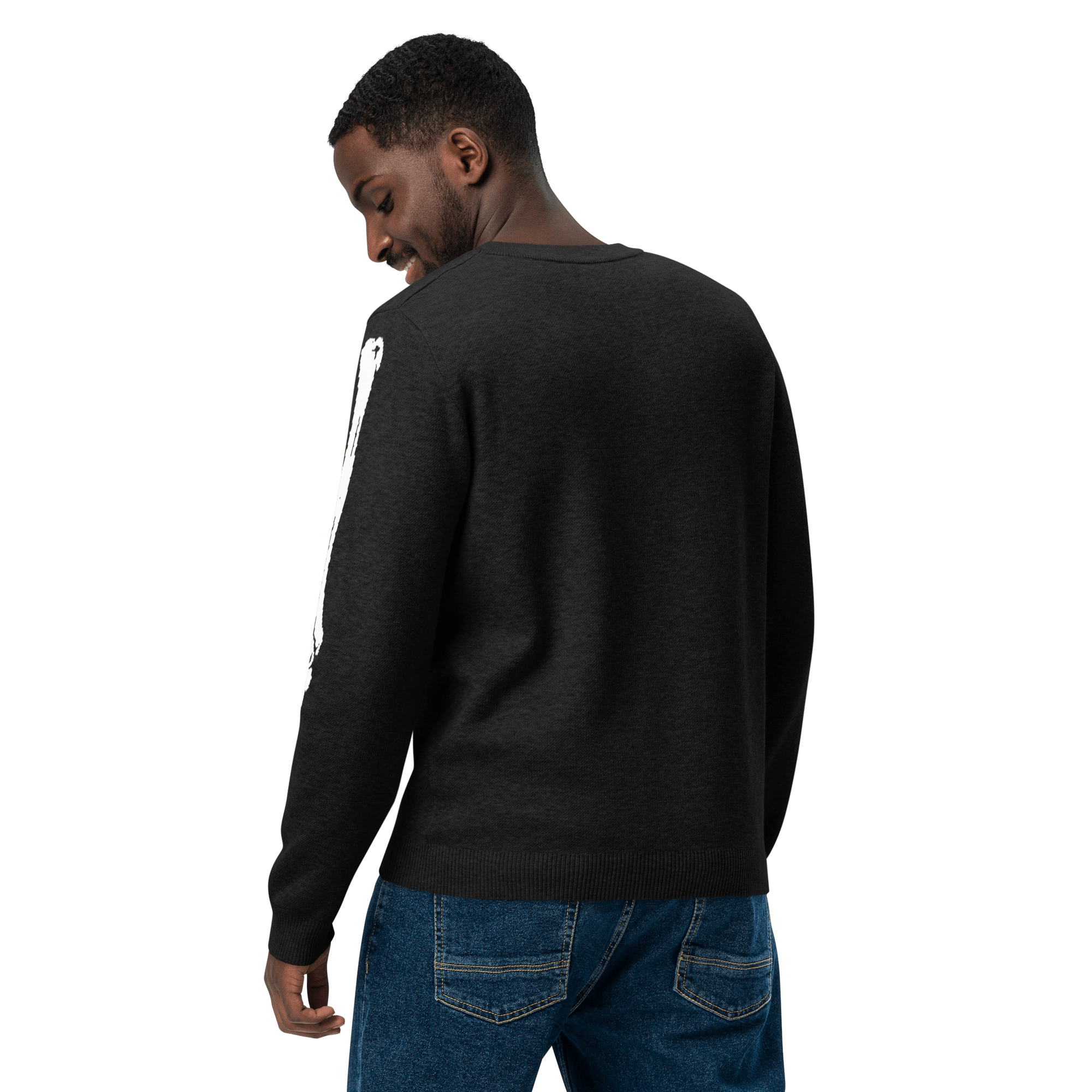 Skeleton Squad Knit Crew Neck Sweater