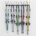 Lone Peak Ski Rack | Adjustable Wall Storage System | Holds 5 Pairs of Skis - OVERLANDERS Outfitter