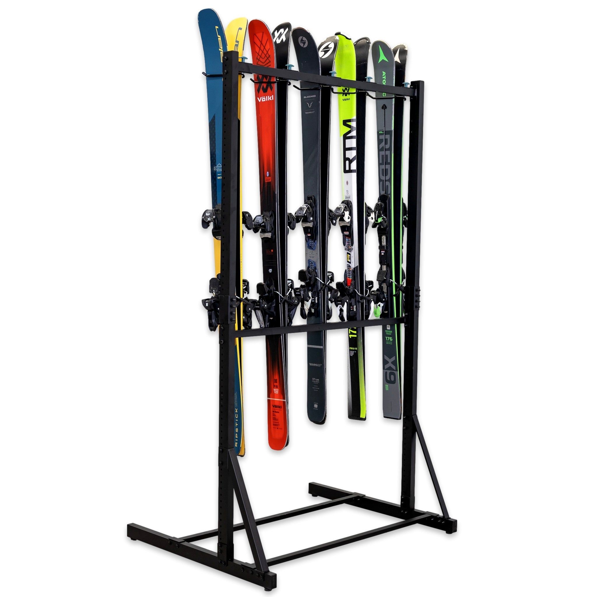 Freestanding Ski Rack | G-Ski | Holds 5 Pairs of Skis - OVERLANDERS Outfitter