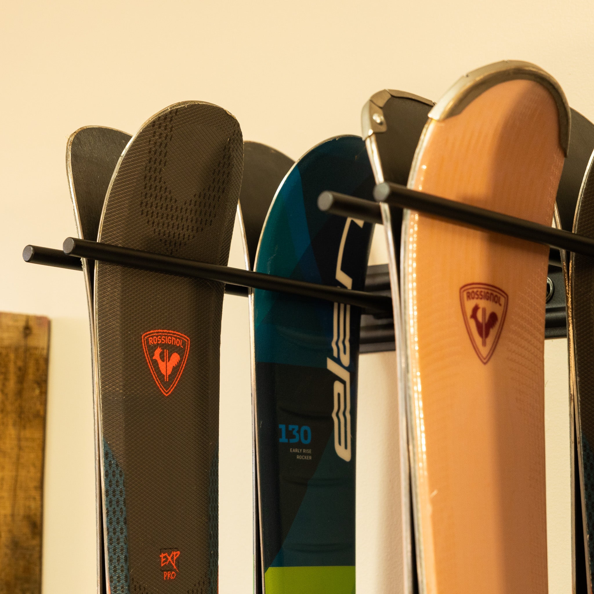 Snowbasin Ski Storage Rack | Holds 16 Pairs of Skis - OVERLANDERS Outfitter