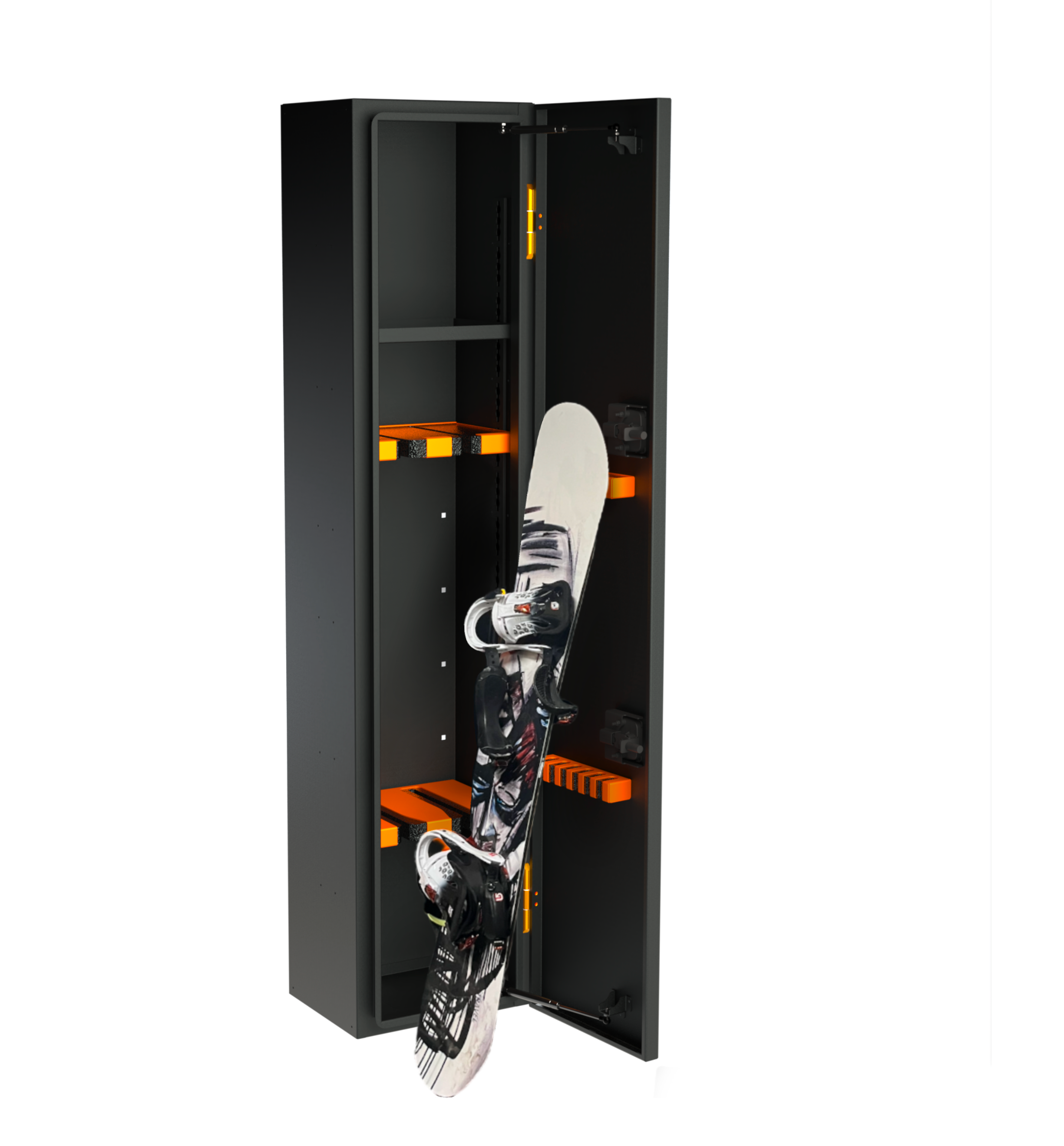 Avatar Offroad Ski 4 Storage Box for skis and snowboards, durable outdoor storage solution with secure lid and sleek design.