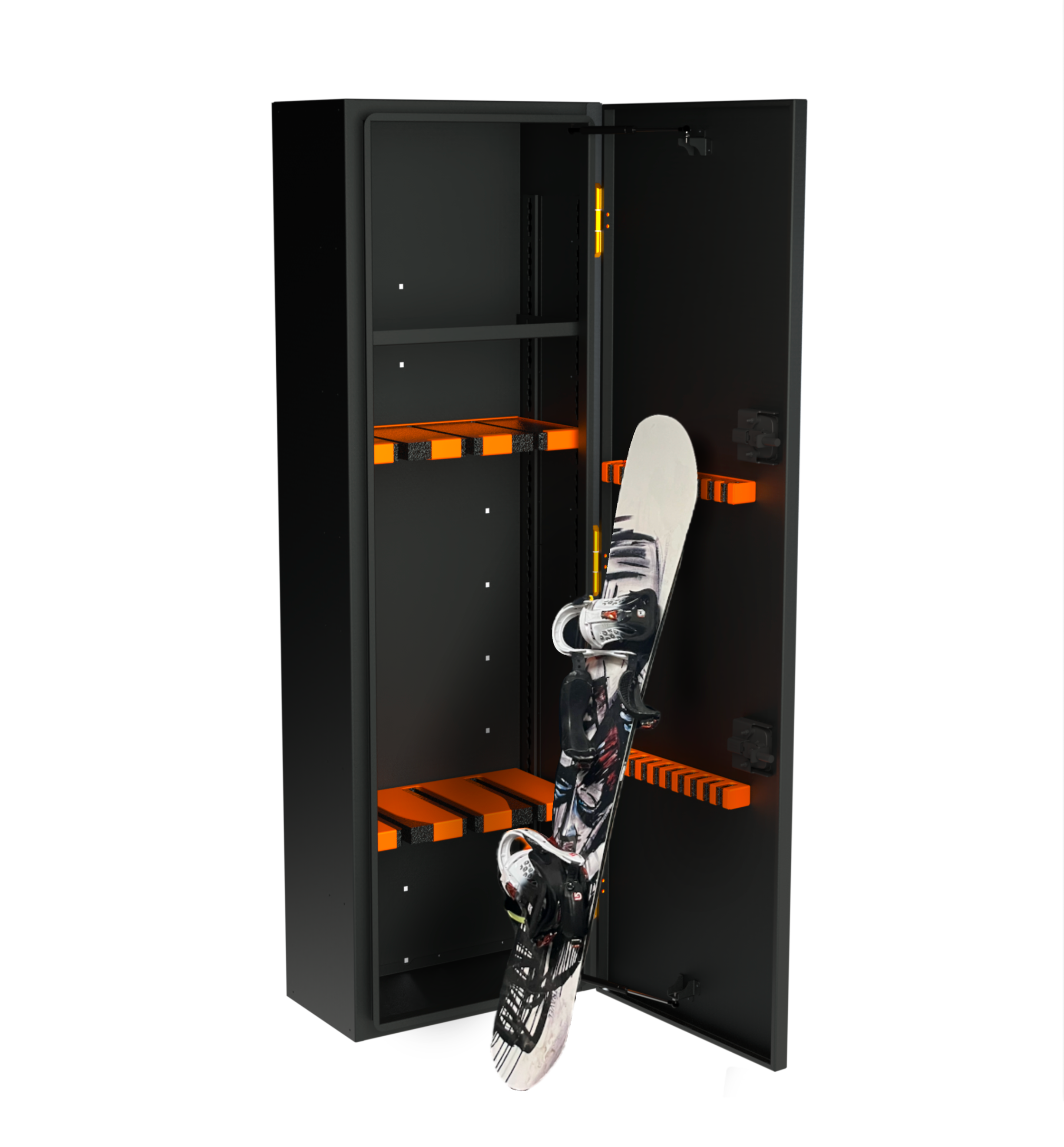 Avatar Offroad Ski 6 Storage Box with secure lid and durable construction designed for safe ski storage.