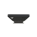 VanSpeed Sprinter skid plate from The Van Mart, showcasing durable metal construction and precise fit for vehicle protection.