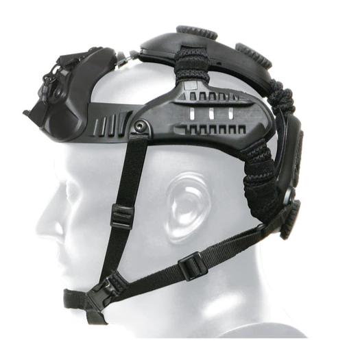 HCC Tactical Skull Mounting System for helmets and accessories, showing secure attachment points and durable design.