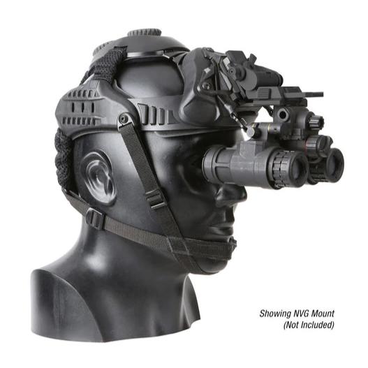 HCC Tactical Skull Mounting System for helmets and accessories, featuring secure attachment points for tactical gear.