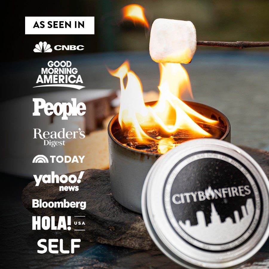 City Bonfires S'mores Night Pack featuring roasting sticks, marshmallows, and graham crackers for outdoor fun.