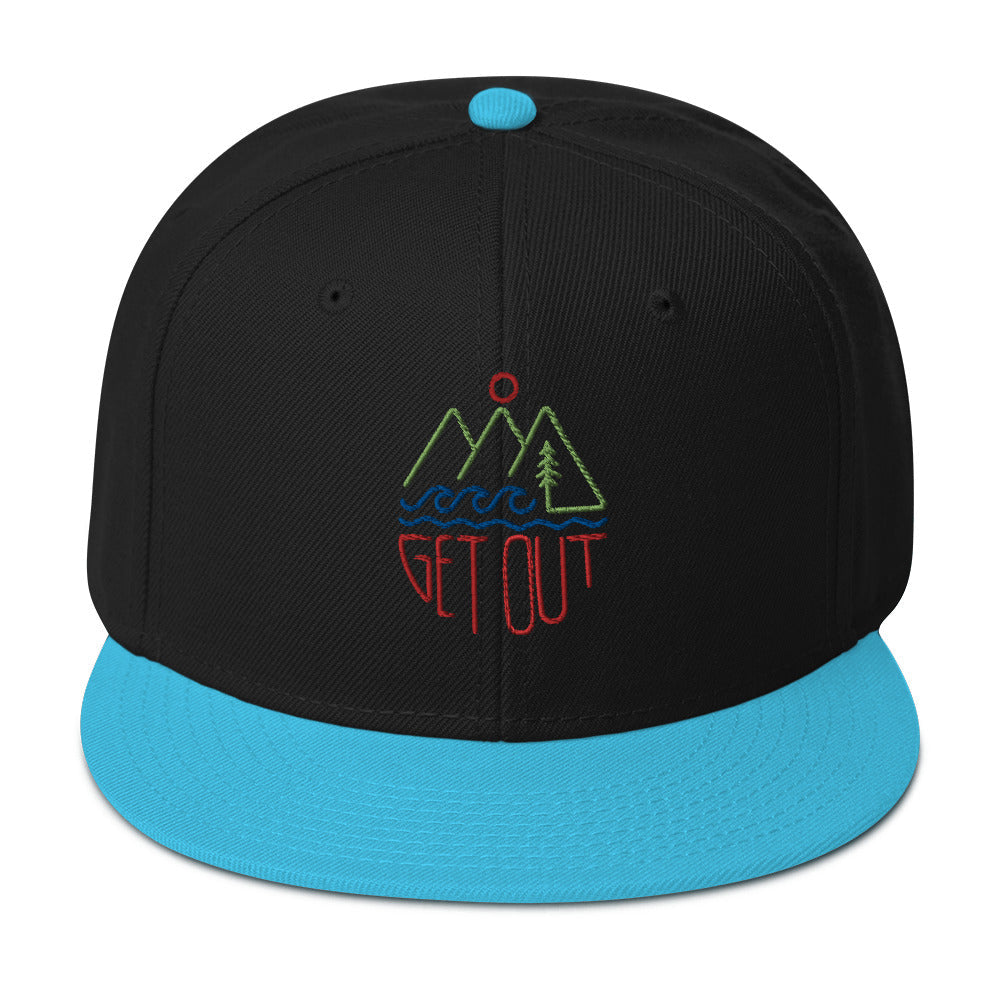 Get Out Snapback Hat - OVERLANDERS Outfitter