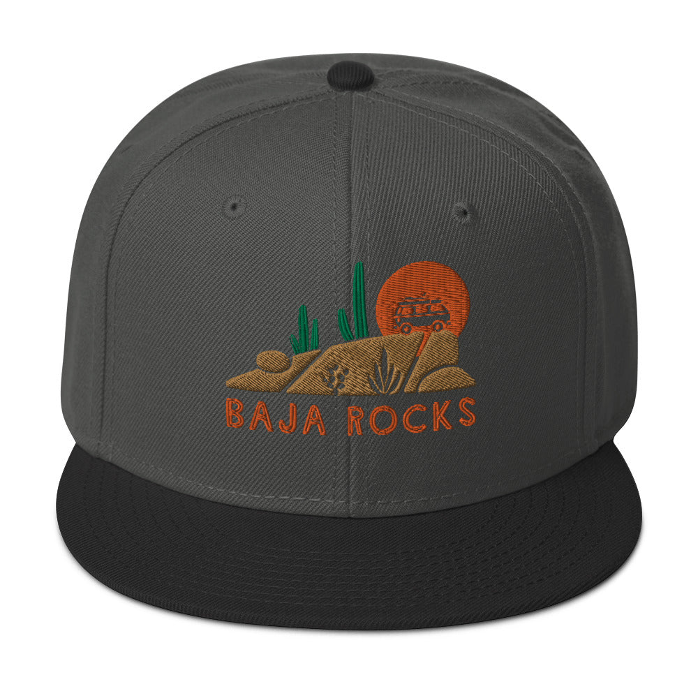 Baja Rocks Snapback Hat - OVERLANDERS Outfitter
