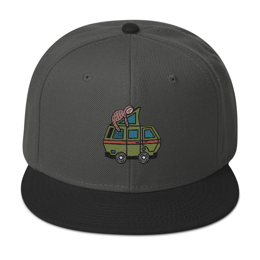 Stewie Sloth Snapback Hat - OVERLANDERS Outfitter
