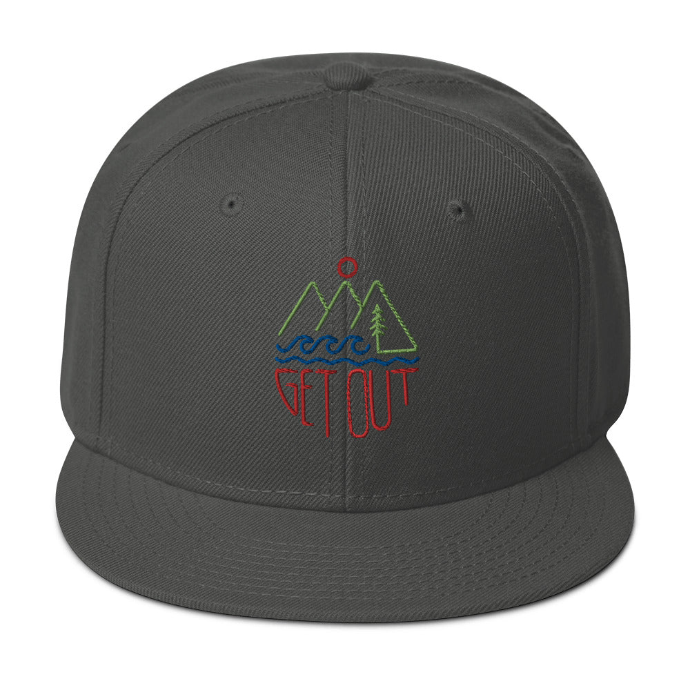 Get Out Snapback Hat - OVERLANDERS Outfitter