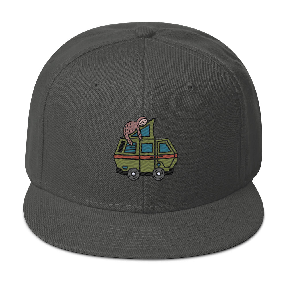 Stewie Sloth Snapback Hat - OVERLANDERS Outfitter