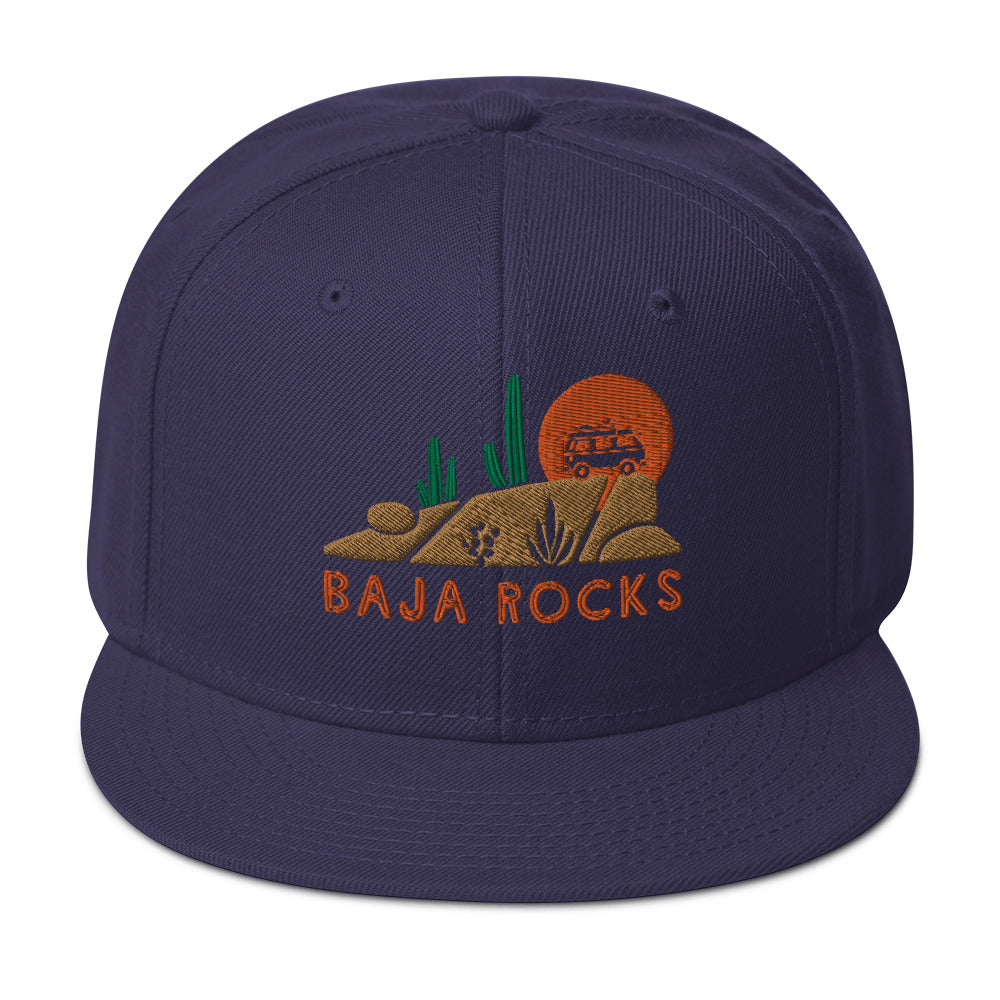 Baja Rocks Snapback Hat - OVERLANDERS Outfitter