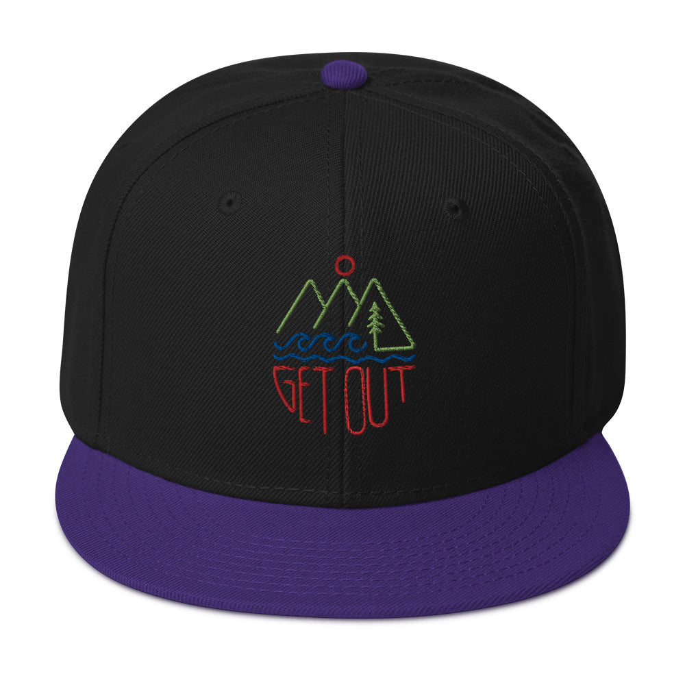 Get Out Snapback Hat - OVERLANDERS Outfitter