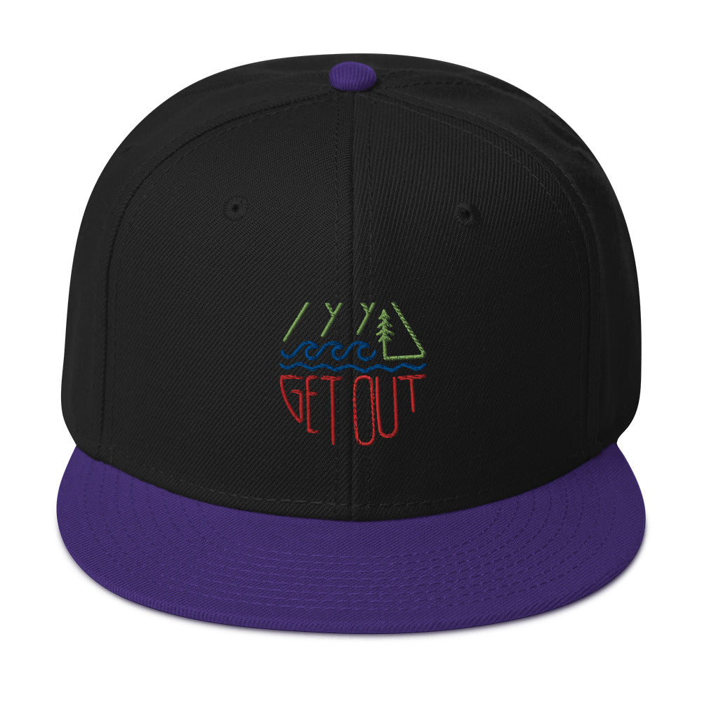 Get Out Snapback Hat - OVERLANDERS Outfitter