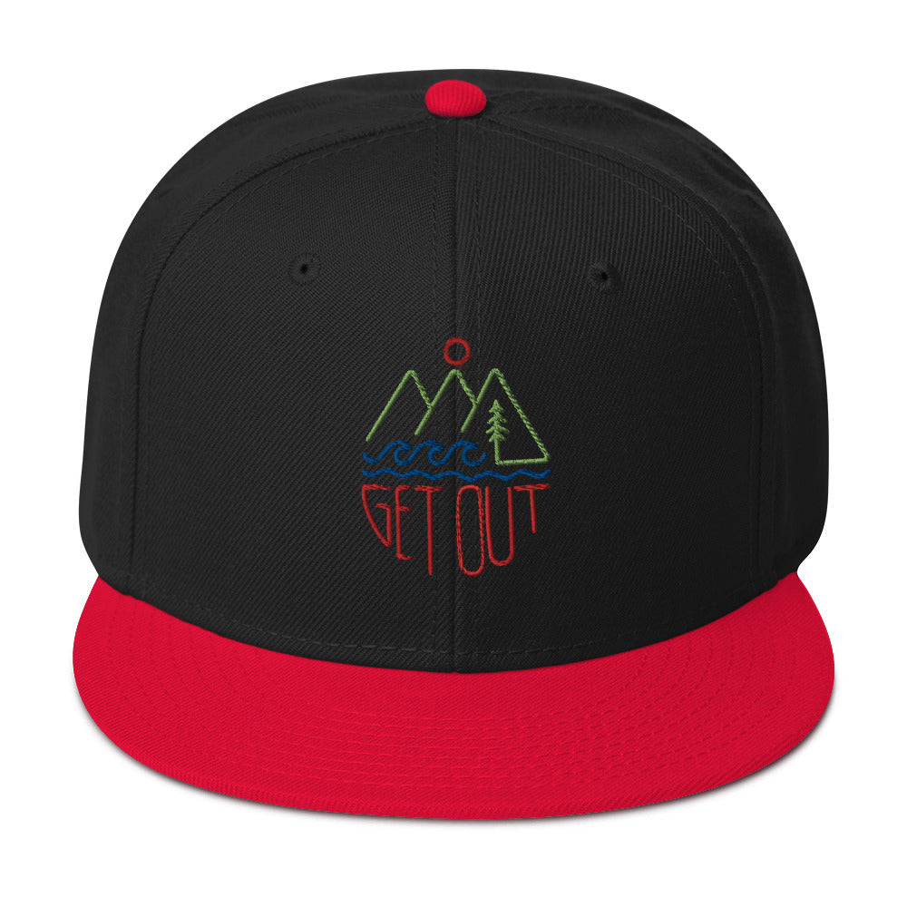 Get Out Snapback Hat - OVERLANDERS Outfitter
