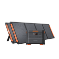 Jackery Solar Generator 2000 Plus with multiple ports and large solar panel for portable renewable energy backup.