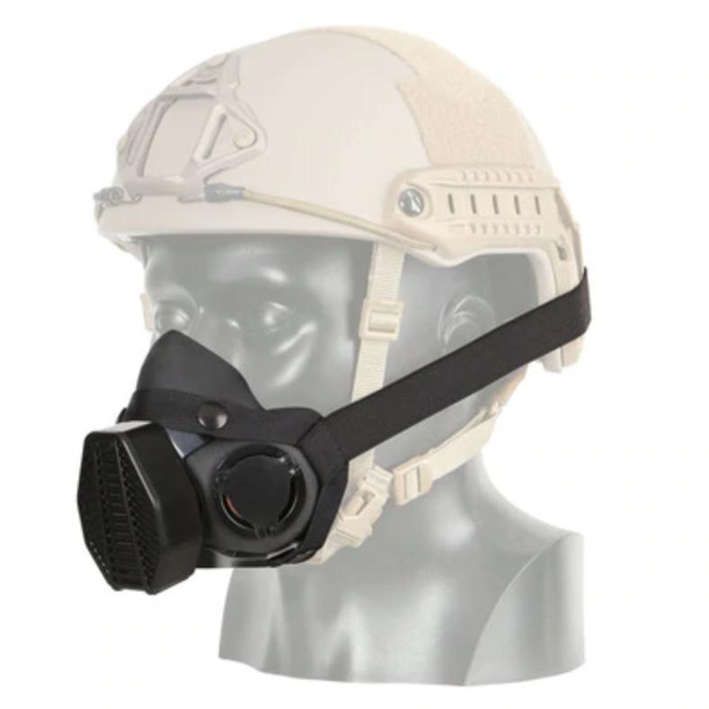 HCC Tactical SOTR Ops Core helmet with adjustable straps and camouflage pattern, designed for tactical and military use.