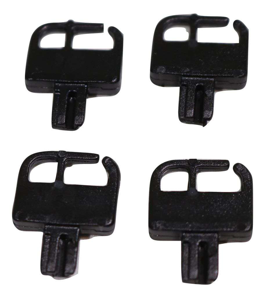 10 ft black spa hot tub cover with adjustable wind straps and Nexus lock from RatchetStrap.Com, includes 2 complete kits.