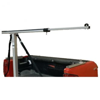 Backcountry Sportsman spring creek double hitch rack with loading bars for secure outdoor gear transportation.