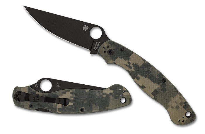 Spyderco Military 2 Camo G-109 Knife - OVERLANDERS Outfitter