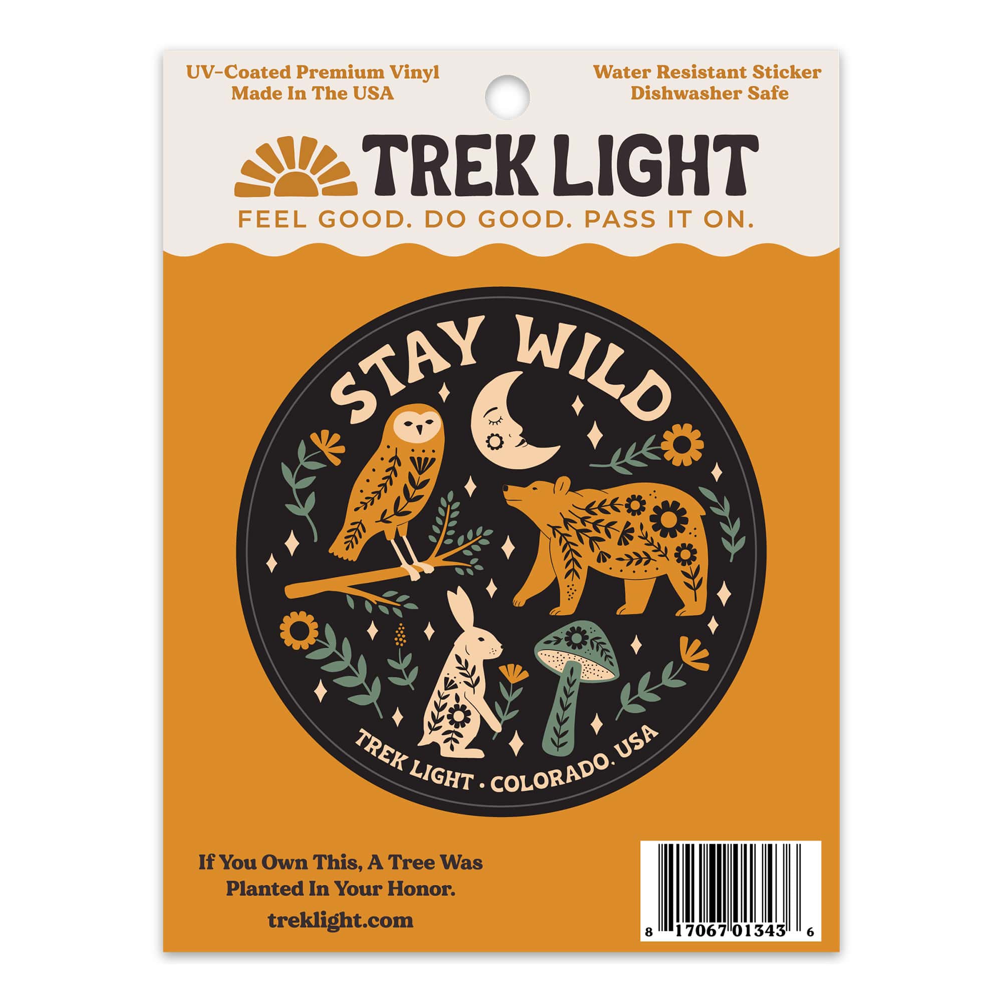 Stay Wild Sticker - OVERLANDERS Outfitter