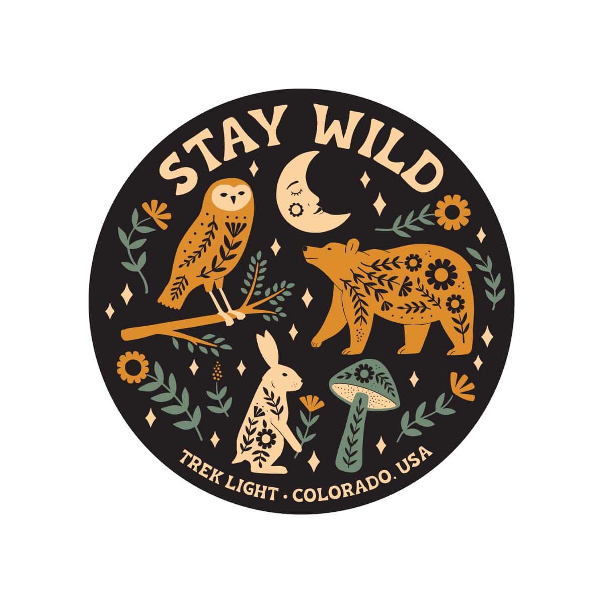 Stay Wild Sticker - OVERLANDERS Outfitter