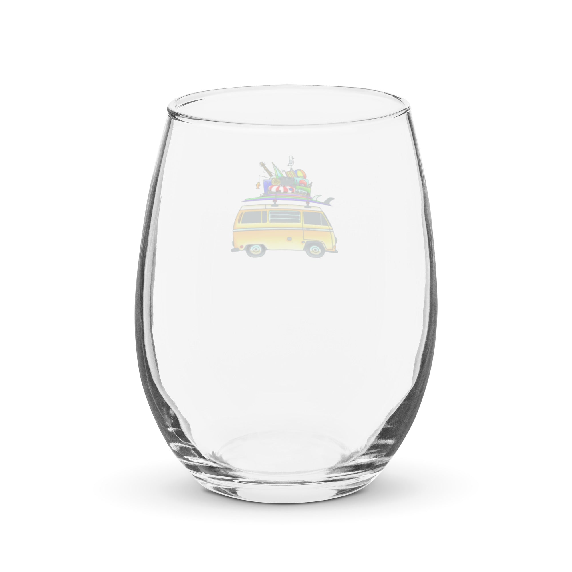 RAD Bus Stemless Wine Glass - OVERLANDERS Outfitter