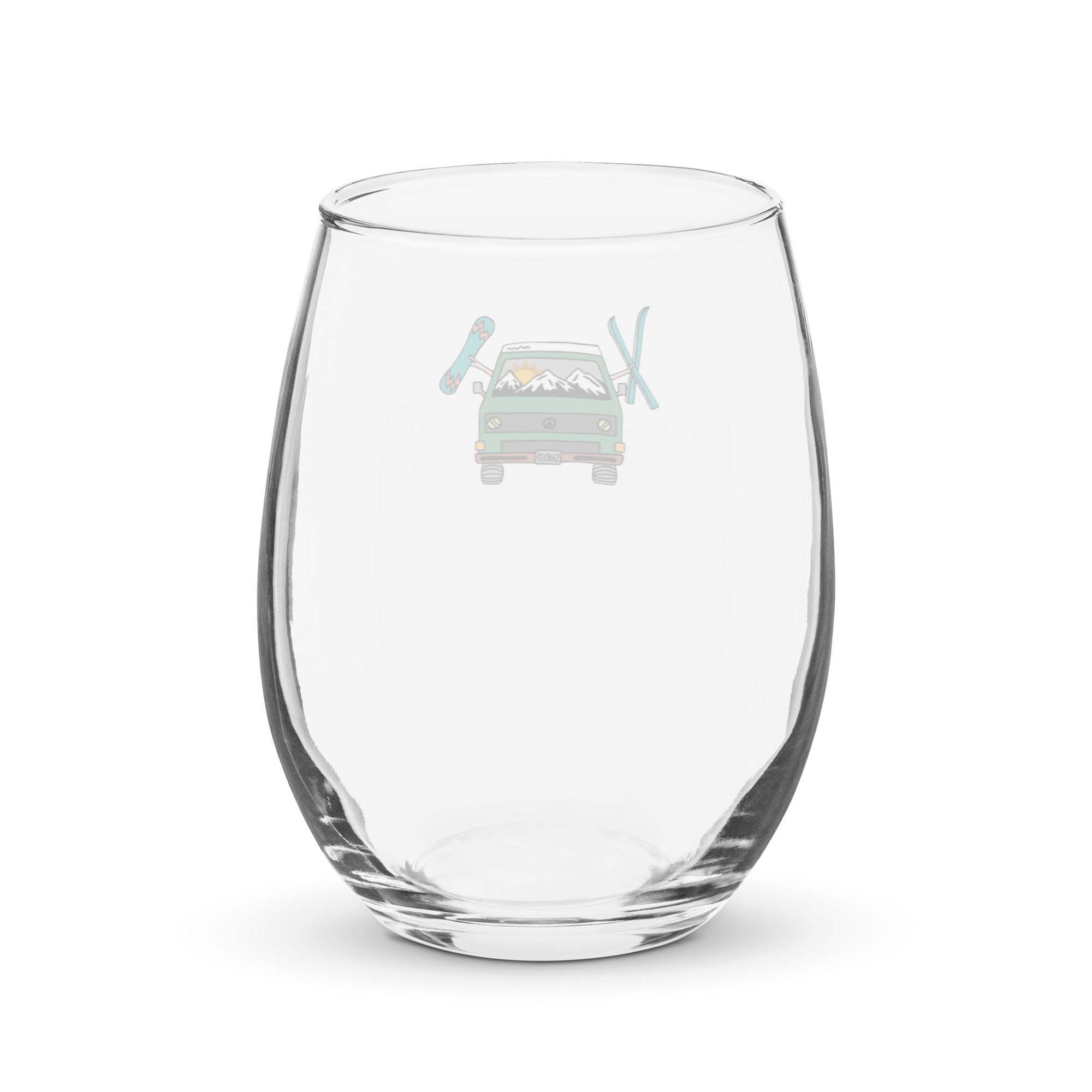 Shred Van Stemless Wine Glass - OVERLANDERS Outfitter