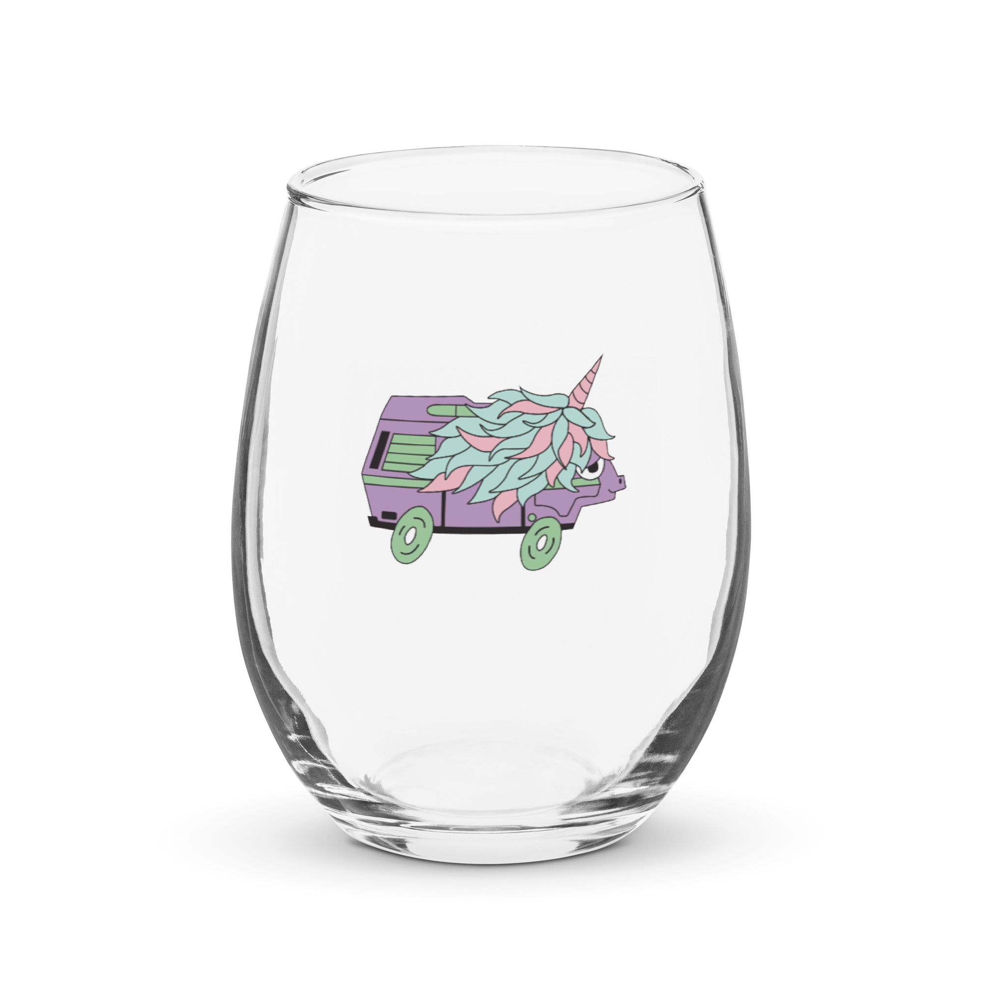 High-Top Hazel Unicorn Stemless Wine Glass - OVERLANDERS Outfitter