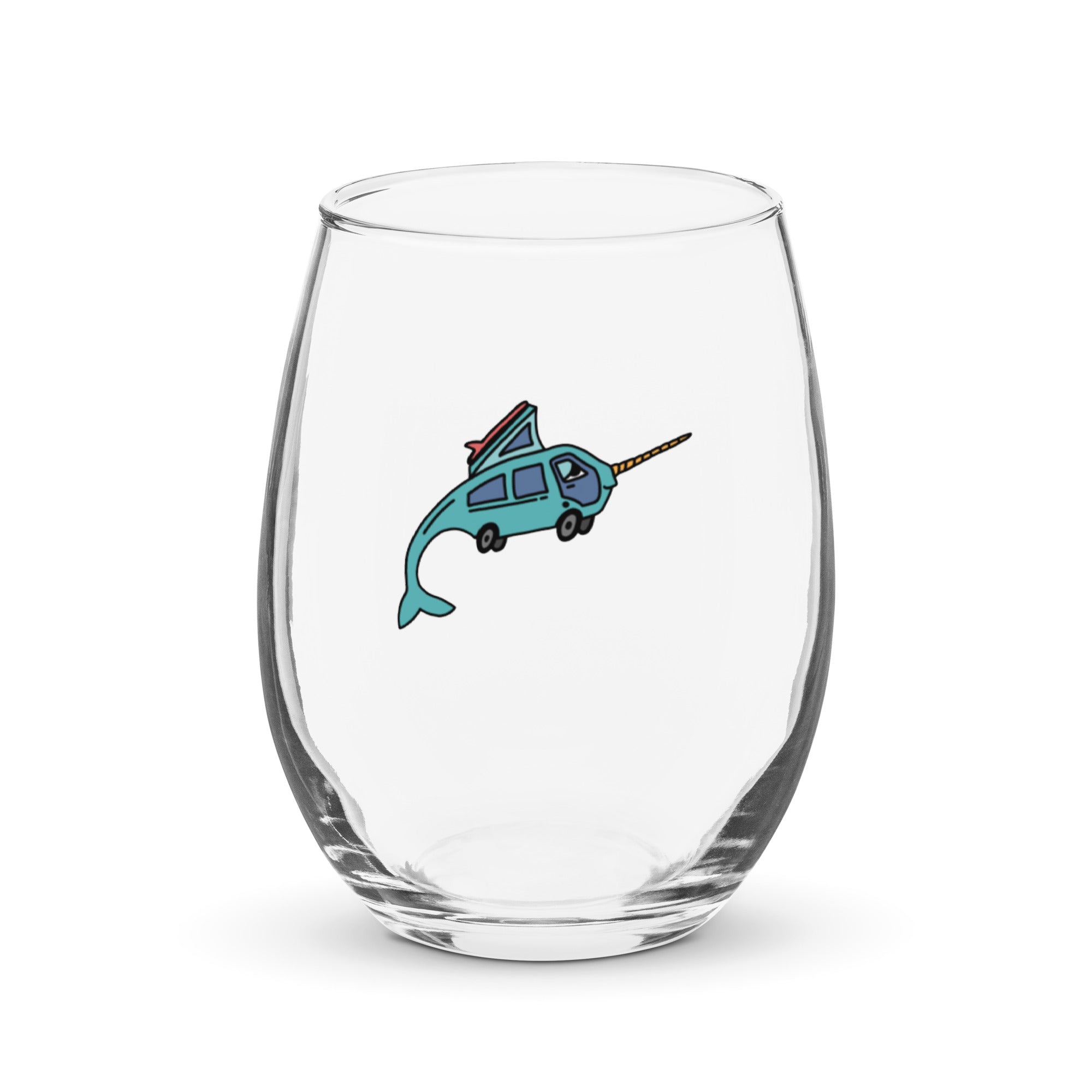 Narwhal Ned Stemless Wine Glass - OVERLANDERS Outfitter
